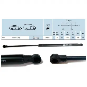 Амортизатор багажника MAGNETI MAGNETI MARELLI GS0100