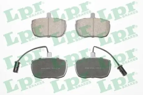 Колодки тормозные дисковые LPR 05P433