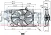 Вентилятор радиатора Nissens 85252
