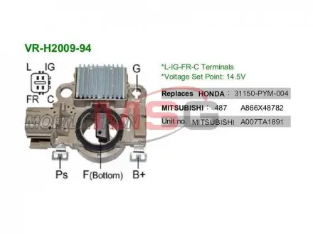 Регулятор напруги MOBILETRON VRH200994