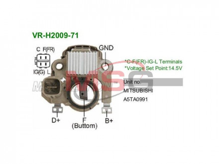 Регулятор напруги MOBILETRON VRH200971