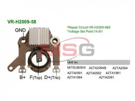 Регулятор напруги MOBILETRON VRH200958