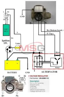 Регулятор напряжения MOBILETRON VRH2009113