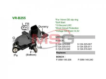 Регулятор напруги MOBILETRON VRB255