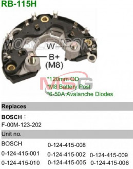 Выпрямитель диодный MOBILETRON RB115H