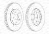 Тормозной диск Ferodo FERODO DDF1446C