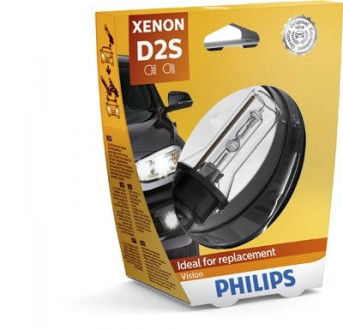 Автолампа Vision D2S P32d-2 35 W прозрачная PHILIPS 85122VIS1