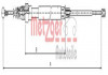 Трос ручного тормоза Metzger 10.7509