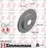 Диск гальмівний Zimmermann 590.2829.20
