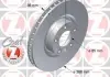 Диск тормозной Zimmermann 460.1575.20