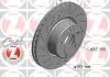 Диск гальмівний Zimmermann 400.3607.20