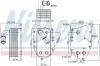 Радиатор масляный NISSENS 90805 (фото 7)