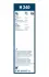 Щетка стеклоочистителя BOSCH 3397011677 (фото 4)