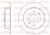 Диск гальмівний Remsa 6521.00