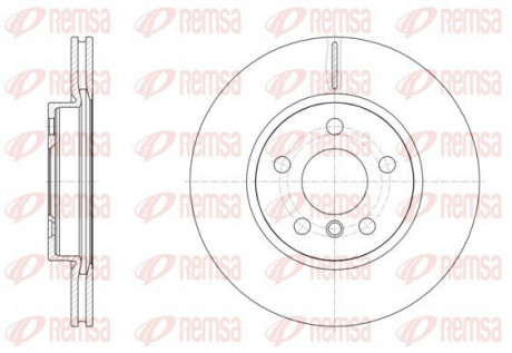 Диск тормозной REMSA 61545.10