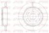 Диск гальмівний Remsa 61513.10