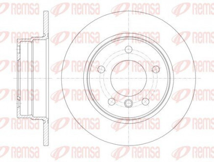 Диск тормозной REMSA 61013.00