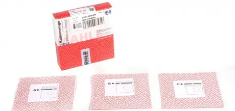Кільця поршневі MAHLE MAHLE KNECHT 013RS00109 0N0