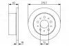 Диск тормозной BOSCH 0986479S73 (фото 1)