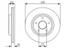 Диск тормозной BOSCH 0986479R48 (фото 4)
