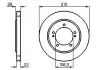 Диск тормозной BOSCH 0986478839