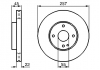 Диск тормозной BOSCH 0986478638