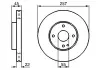 Диск тормозной BOSCH 0986478638