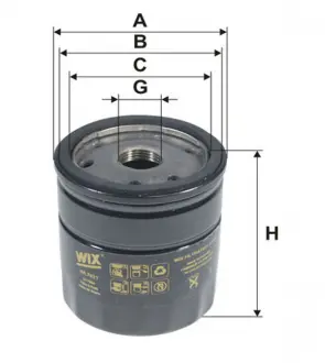 Фильтр масла WIX WIX WIX FILTERS WL7521
