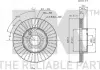 Диск тормозной NK 202545 (фото 3)