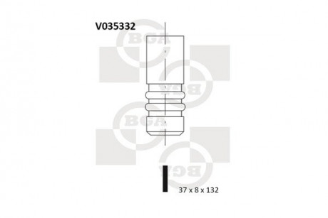 Клапан двигателя BGA V035332