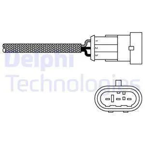 Лямбда-зонд Delphi ES10971-12B1