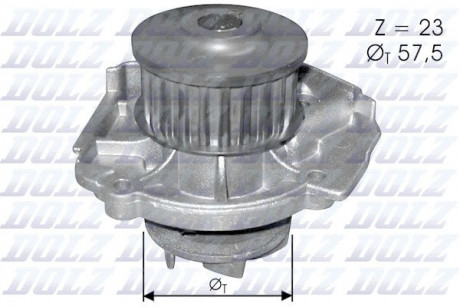 Помпа водяна DOLZ S219