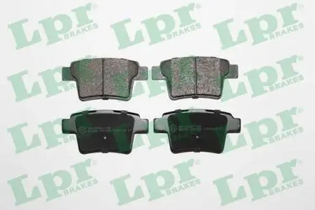 Комплект тормозных колодок с 4 шт. дисков LPR 05P1326