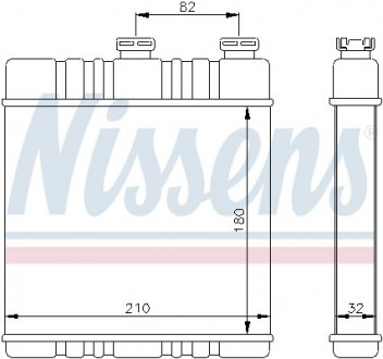 Радиатор First Fit NISSENS 72660 (фото 1)