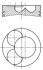 Поршень VW 81.51 2.0TDI BPW-BMM-BMP-BSS-BWW-CBHA (CYL 3-4) (пр-во MAHLE) MAHLE 02807 02