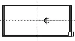 Подшипники шатуна (к-кт) KOLBENSCHMIDT CB-2004A 0.25 (фото 1)