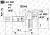 ШРУС наружный AVENSIS / COROLLA 2.0 (03-) (род: 26 / вн 25 / abs: 48) (ABS) Trialli GO 1901 (фото 2)