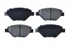 Колодки тормозные дисковые передние 1,4 8V / 16V Megane II 2002- (55463) ASAM