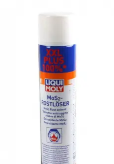 РАСТВОРИТЕЛЬ РЖИ С дисульфида молибдена MOS2-ROSTLOSER XXL 0.6л LIQUI MOLY 1613