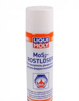 РАСТВОРИТЕЛЬ РЖИ С дисульфида молибдена MOS2-ROSTLOSER 0.3л LIQUI MOLY 1986