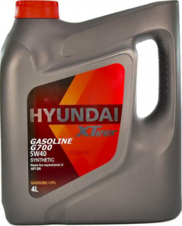 Масло моторне Hyundai / Kia XTeer Gasoline G700 5W-40 (4 л) MOBIS (KIA, Hyundai) 1041136