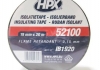 Лента ПВХ изоляционная HPX52100 19мм х 20м черная HPX IB1920 (фото 1)