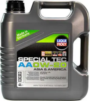 Масло моторное Special Tec AA 0W-20 (4 л) LIQUI MOLY 8066