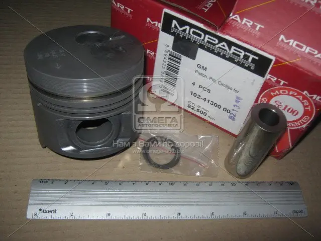 Поршень OPEL 82.50 1.7D (пр-во Mopart) MOPART 102-41300 00 (фото 1)
