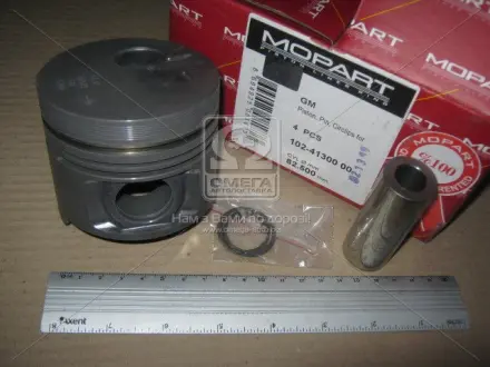 Поршень OPEL 82.50 1.7D (пр-во Mopart) MOPART 102-41300 00