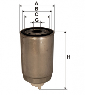 Фильтр топл. / 861/5 (WIX-Filtron) WIX FILTERS 95045E