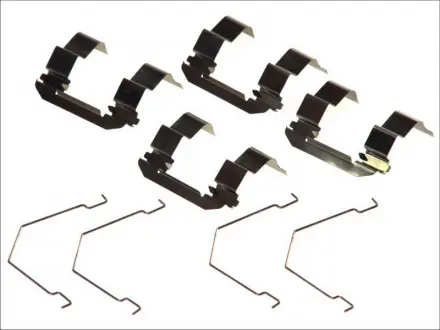 Монтажный компл..тормоз.колодки QUICK BRAKE 1091158