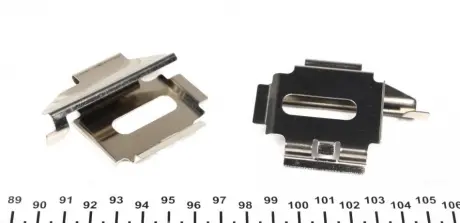 Р-к дисковых тормозов. колодок QUICK BRAKE 109-1282