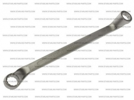 Ключ накидний изогнутый 8X9 мм STARLINE NR C021810 (фото 1)