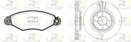 К-т Ren Kangoo: діскіколодкі ROADHOUSE 864305